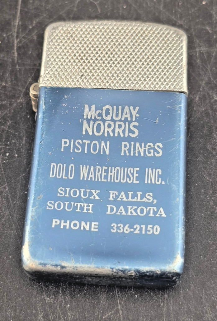 Park Lighter McQuarry Norris Piston Rings, Sioux Falls adv 