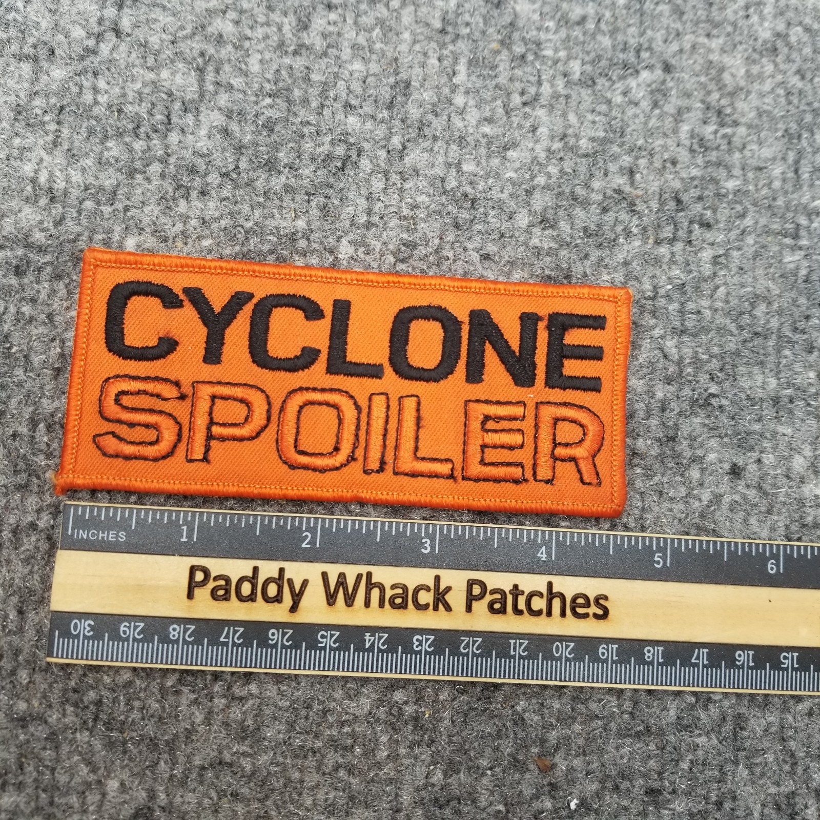 Vintage Mercury Cyclone Spoiler Patch Car Auto 70s 80s