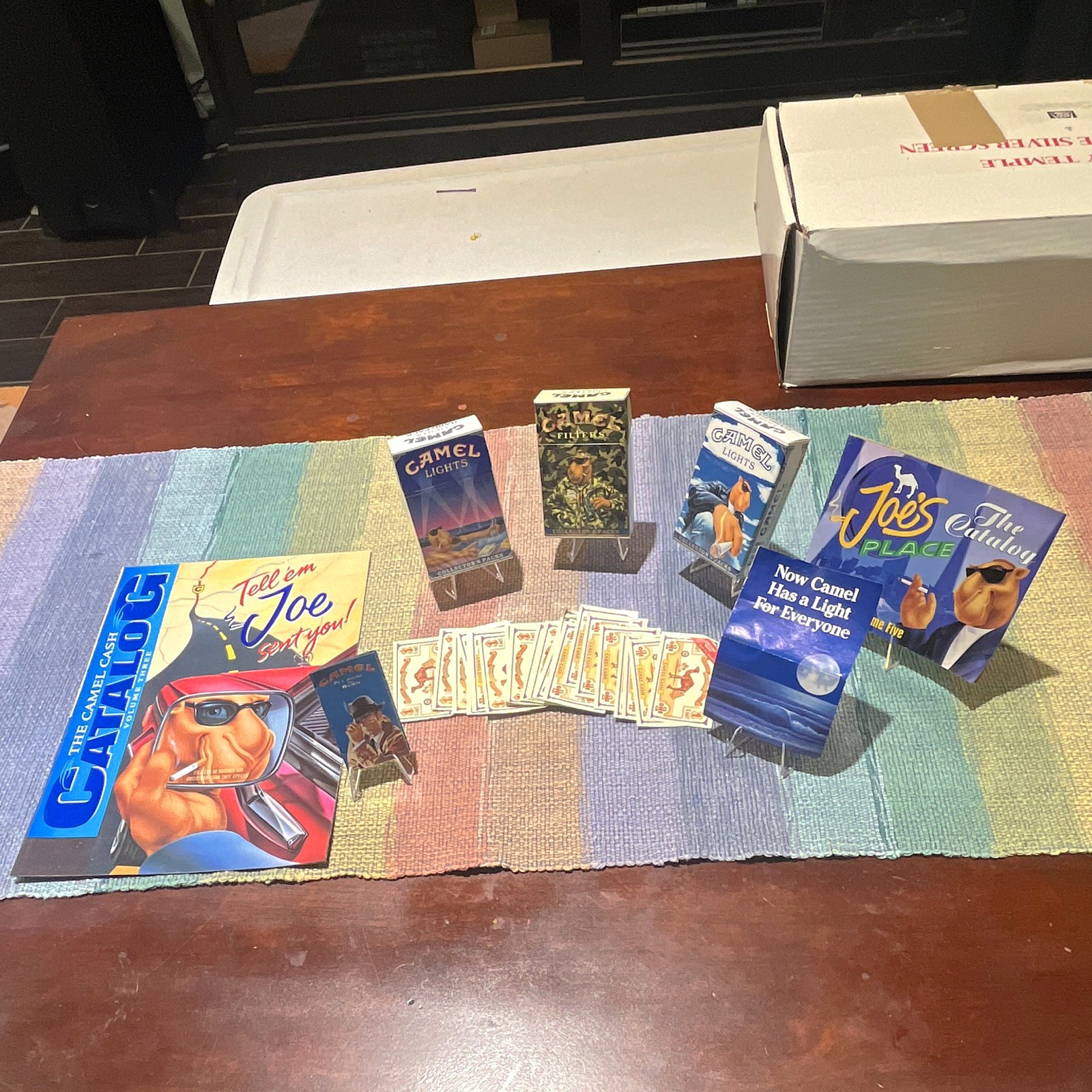 Camel: Joe Camel Lot incl. Rare 90s Collector’s Packs: 80s-90s VINTAGE