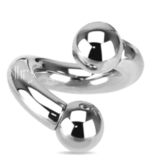 1 Rare 8g 5/8 Twister Ring 316L Surgical Steel Internally Threaded Ear Orbital 1 Rare 8g 5/8 Twister Ring 316L Surgical Steel Internally Threaded Ear Orbital