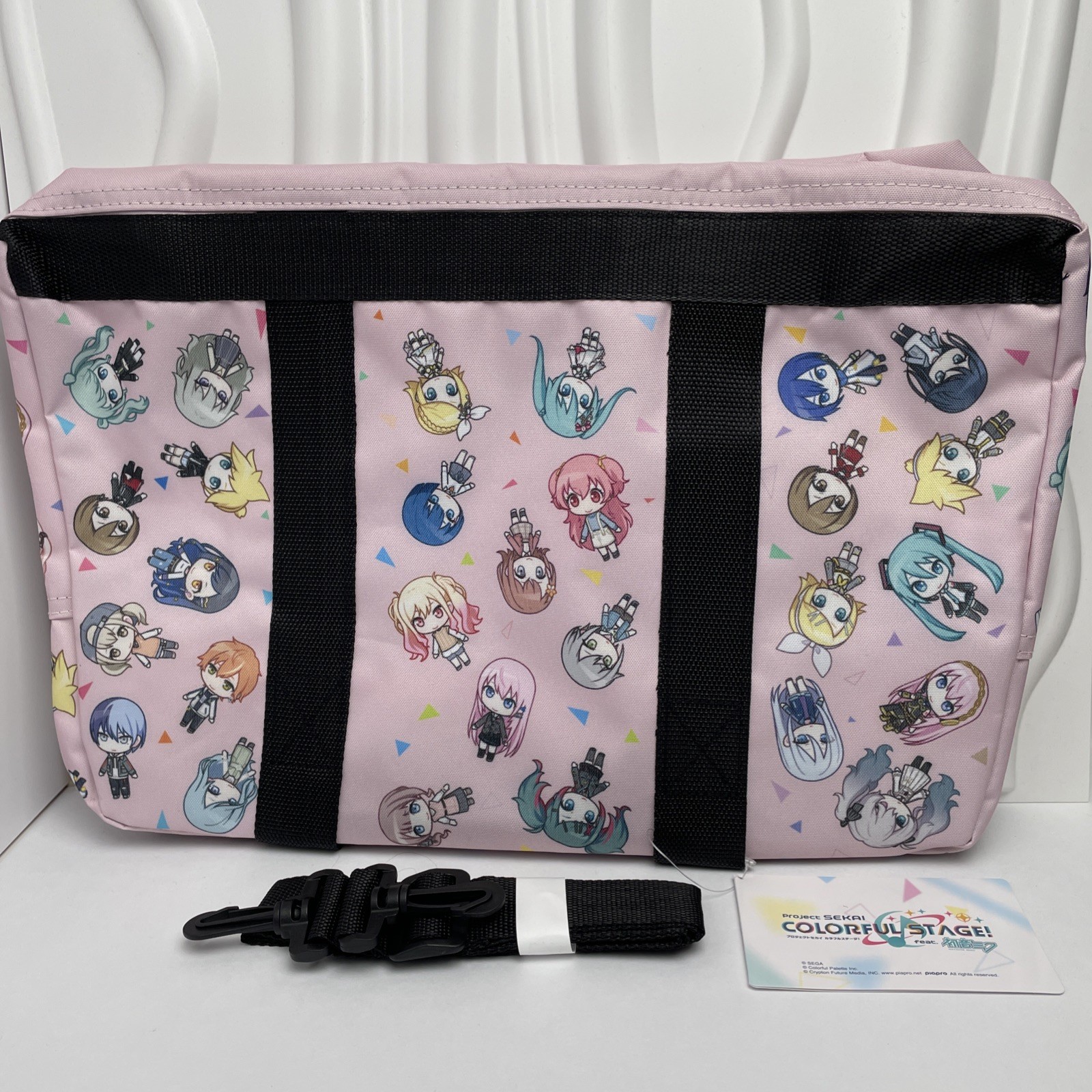 Project Sekai Colorful Stage Hatsune Miku Big Boston Bag Platinum Zacca Pink