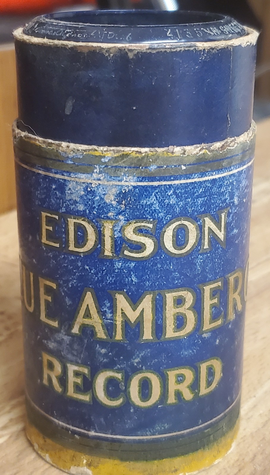 Edison Blue Amberol Record #4135 In Sweet September Green Brothers Band Untested