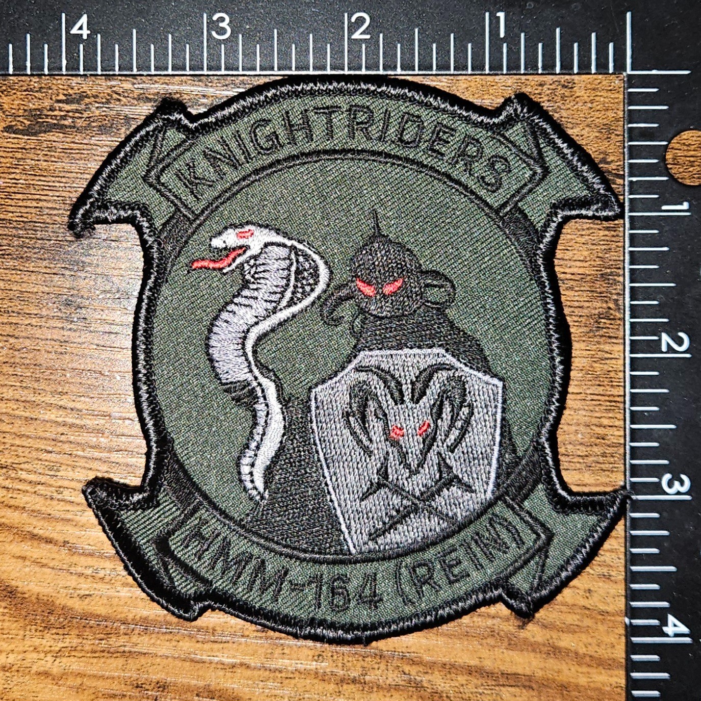 Marine Medium Tiltrotor Squadron 164 (VMM-164) Marine Corps Knightrider Patch