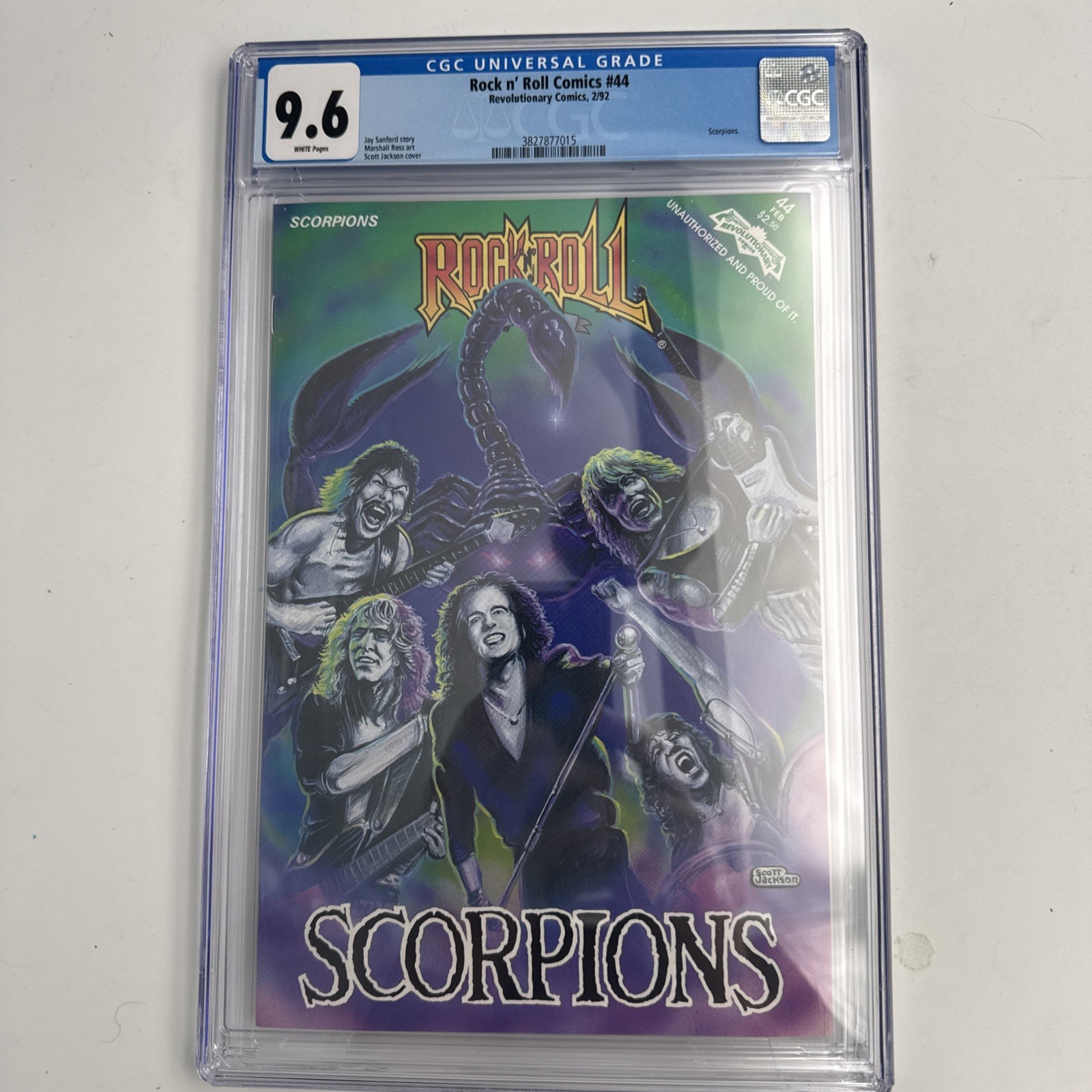 Rock n' Roll Comics #44 (1992) CGC 9.6  WP Sanford - Ross    