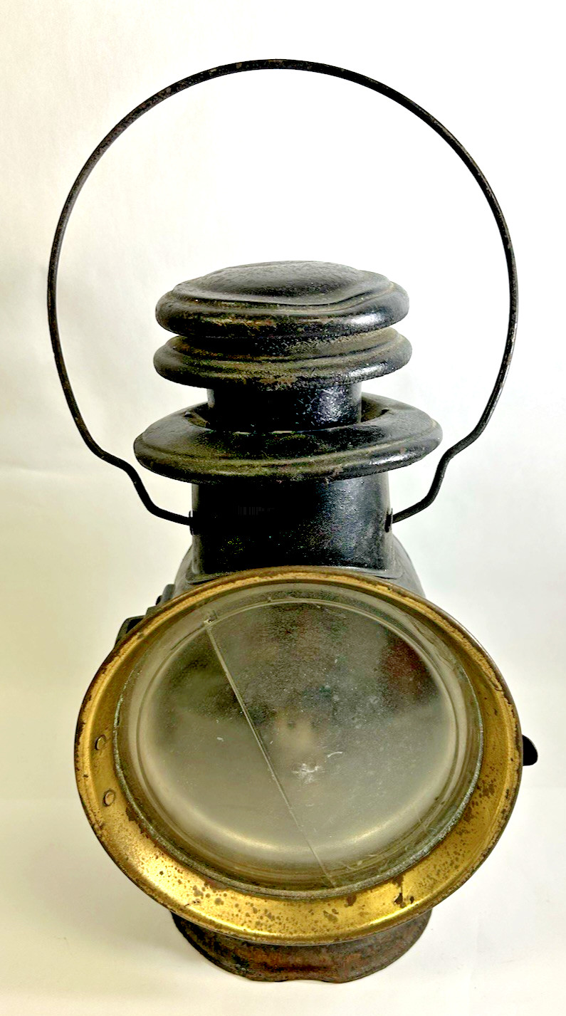 Antique Dietz Night Drivers Friend Kerosene Lantern Style A  Buggy Black