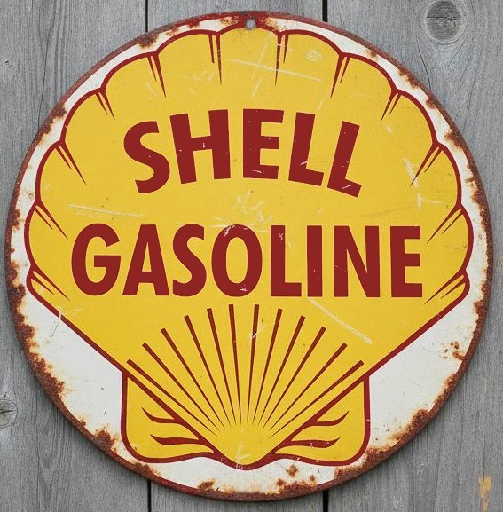 Shell Gasoline 12 Shell Gasoline 12