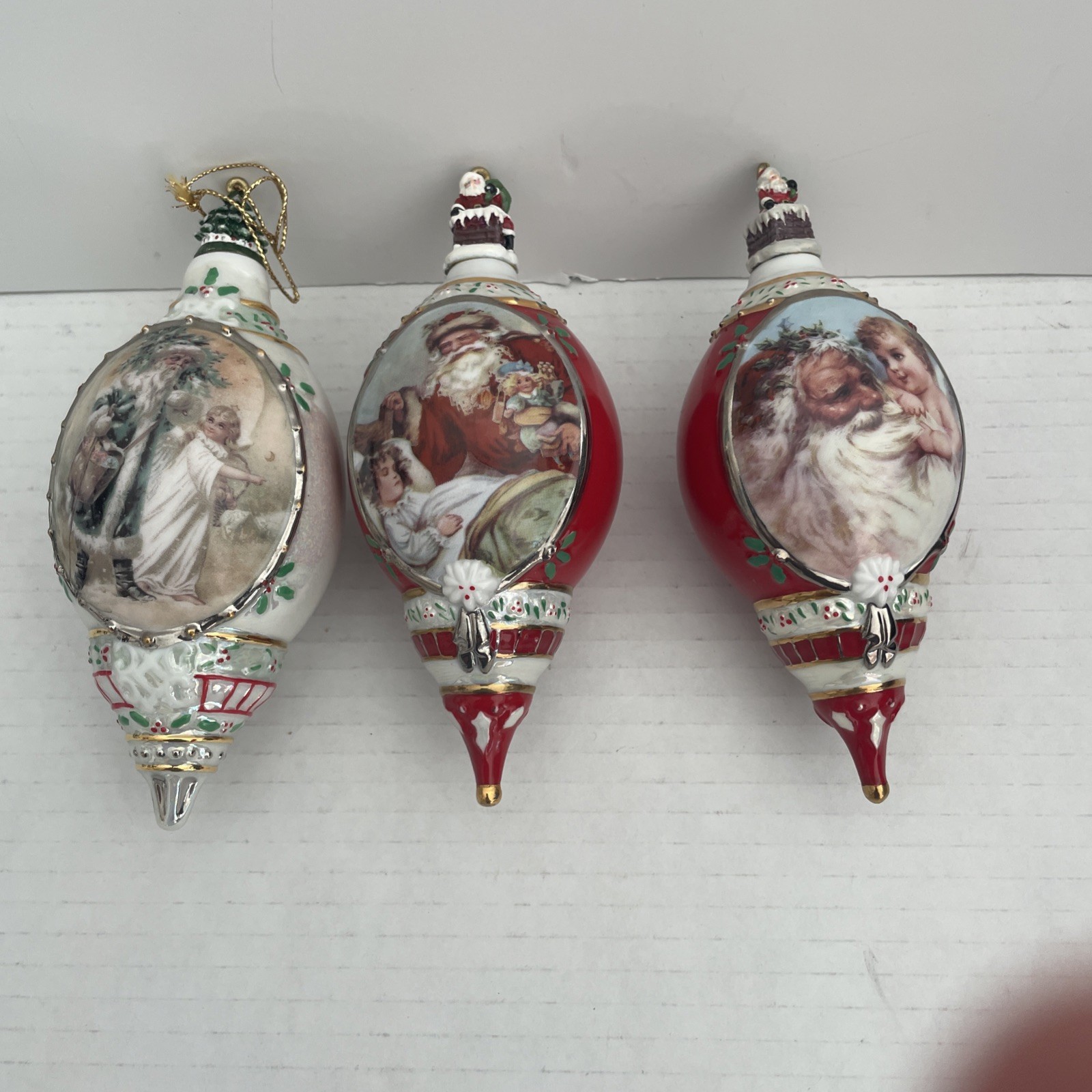 Bradford Editions Illuminated Heirloom Christmas Ornaments A Lamp Unto Thee X 3 Bradford Editions Illuminated Heirloom Christmas Ornaments A Lamp Unto Thee X 3