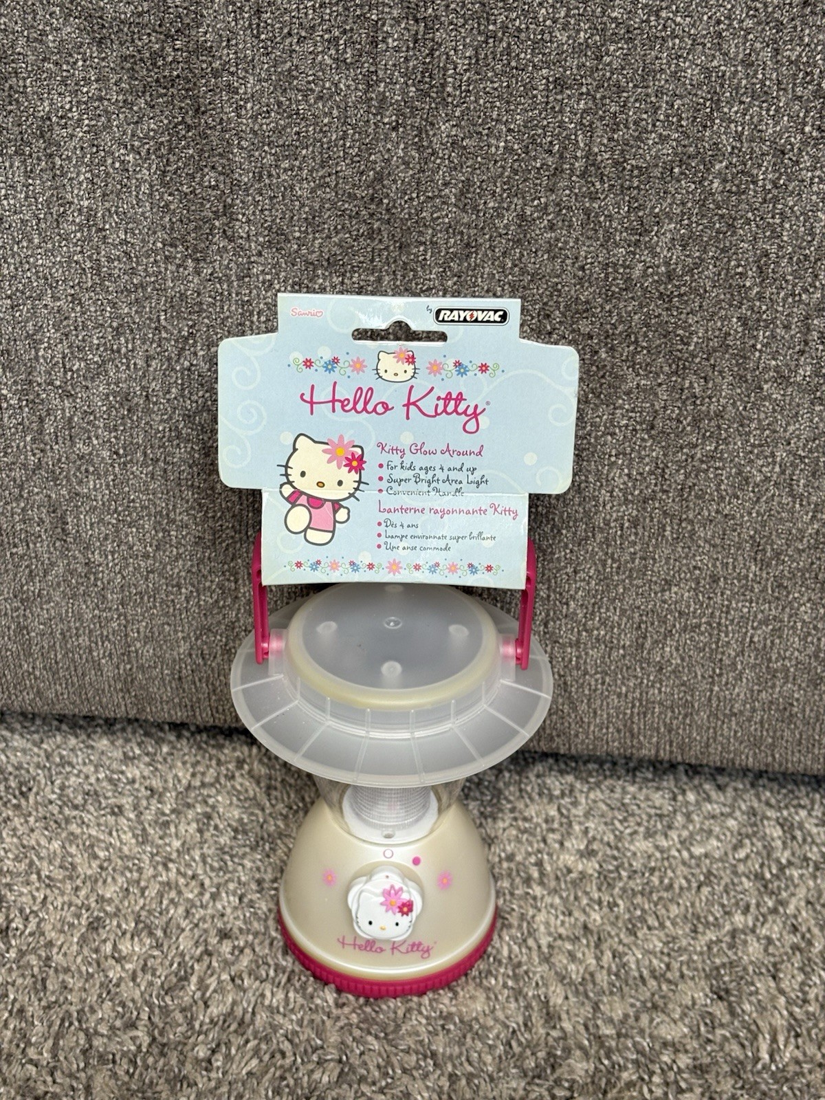 Rayovac Hello Kitty Glow Around Kids Lantern New HK4AALN Sanrio 2002 Rayovac Hello Kitty Glow Around Kids Lantern New HK4AALN Sanrio 2002