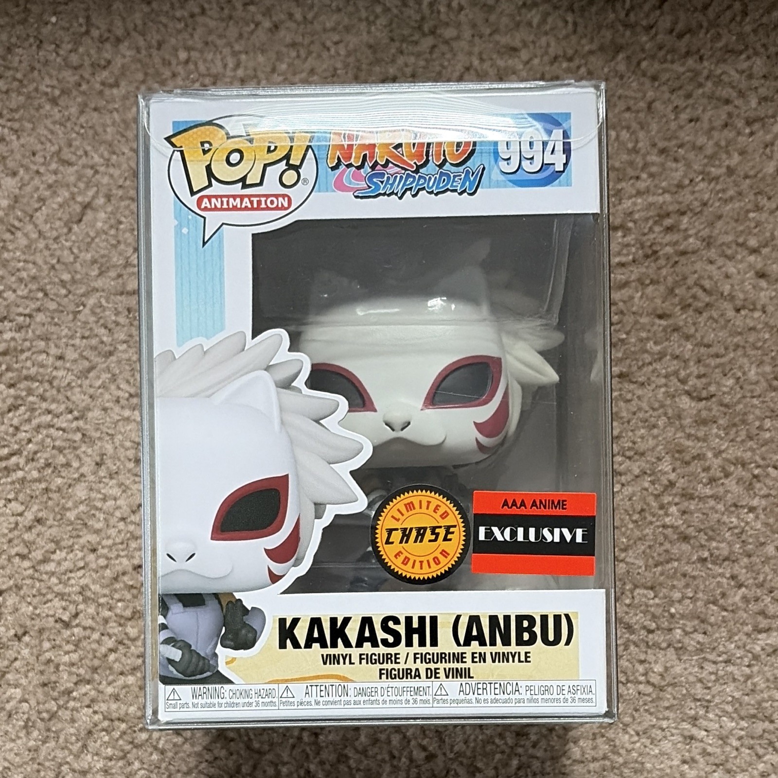 Funko Pop Kakashi Anbu 994 AAA Anime Exclusive Vinyl Figure Naruto Shippuden Funko Pop Kakashi Anbu 994 AAA Anime Exclusive Vinyl Figure Naruto Shippuden