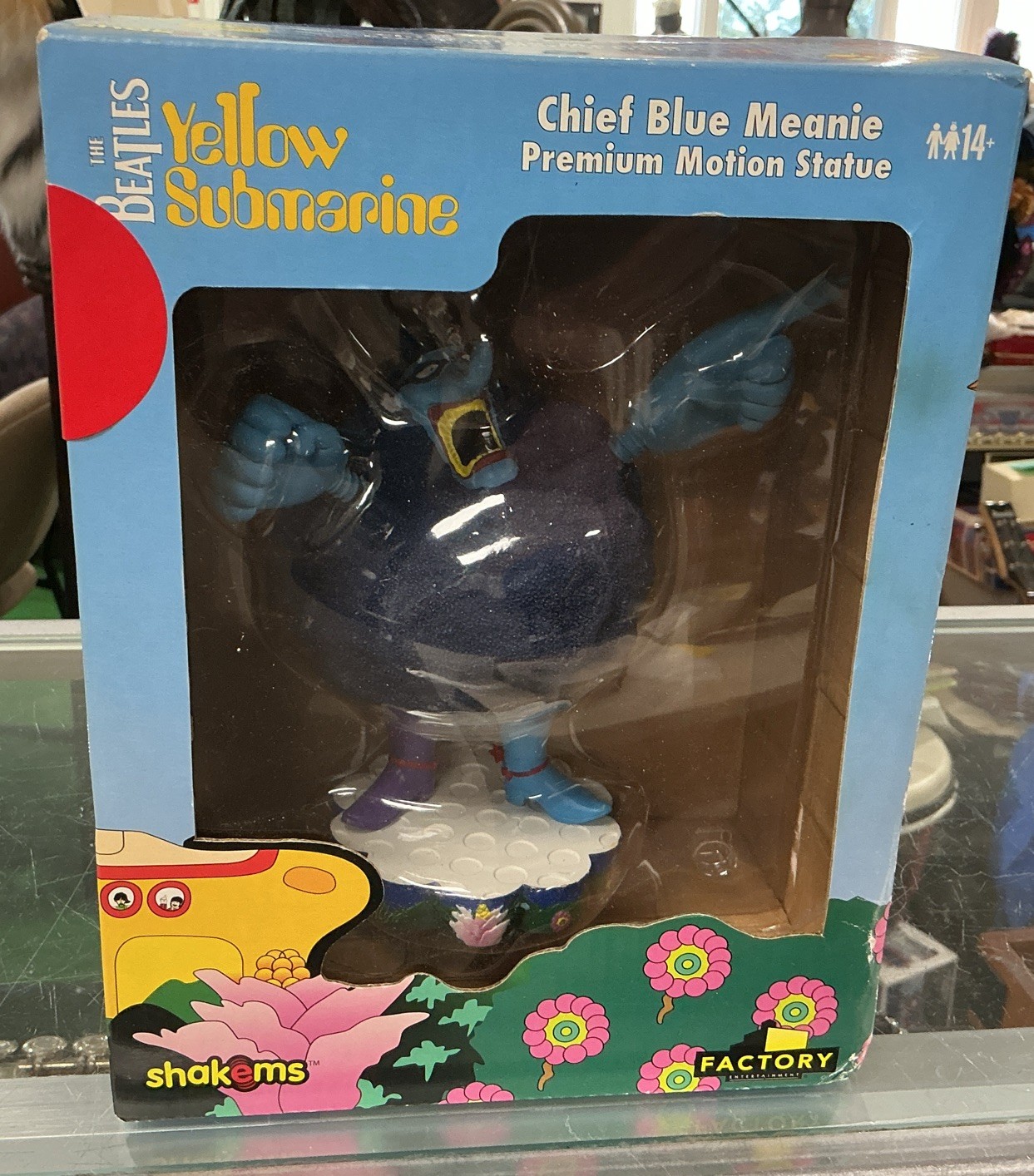The Beatles Yellow Submarine Chief Blue Meanie Premium Motion Statue 19cm The Beatles Yellow Submarine Chief Blue Meanie Premium Motion Statue 19cm