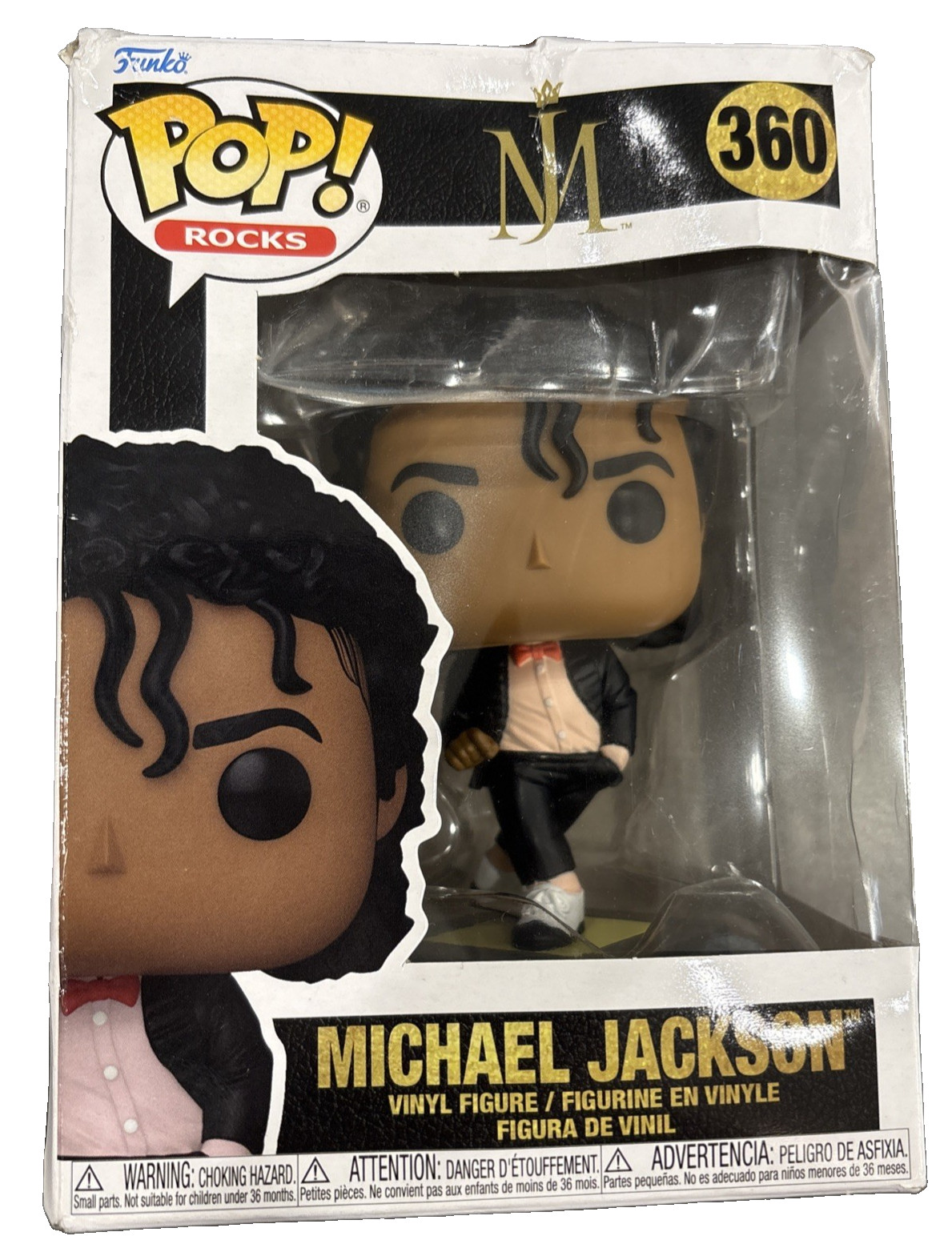 Funko Pop Michael Jackson Billie Jean  #360 NEW