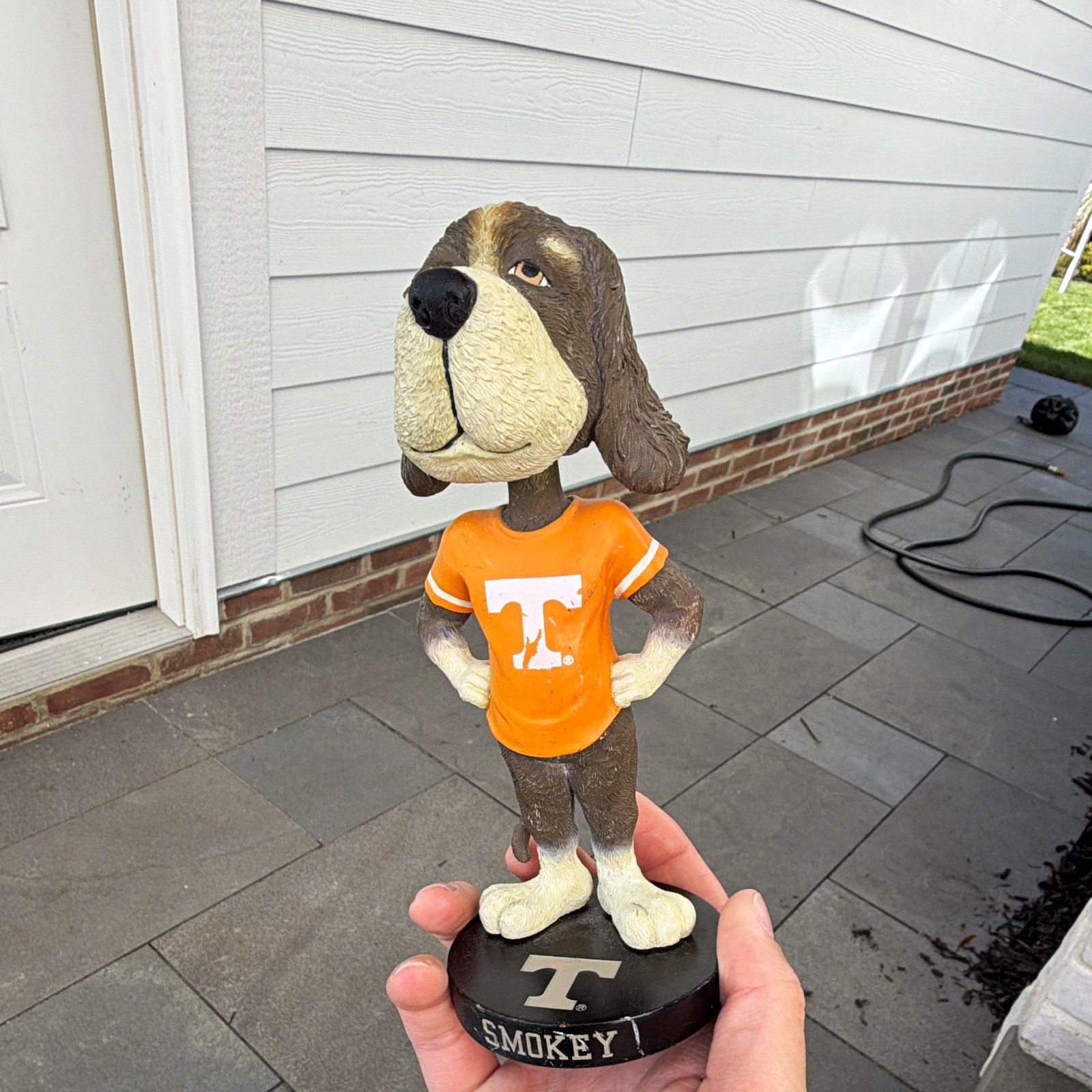 Smokey Tennessee Volunteers Bobblehead Figure Orange Shirt Smokey Tennessee Volunteers Bobblehead Figure Orange Shirt