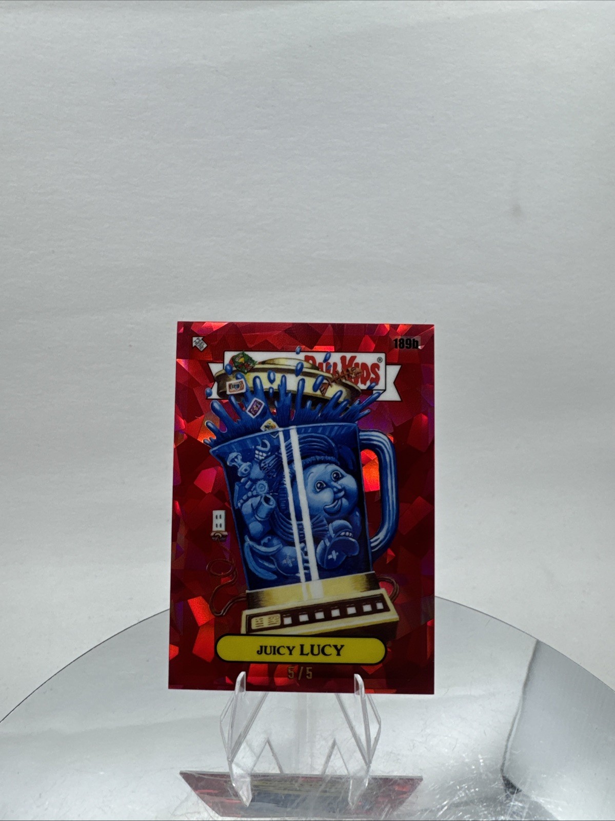 2020 Topps Garbage Pail Kids/ GPK Juicy Lucy #189b - Red Atomic Refractor /5