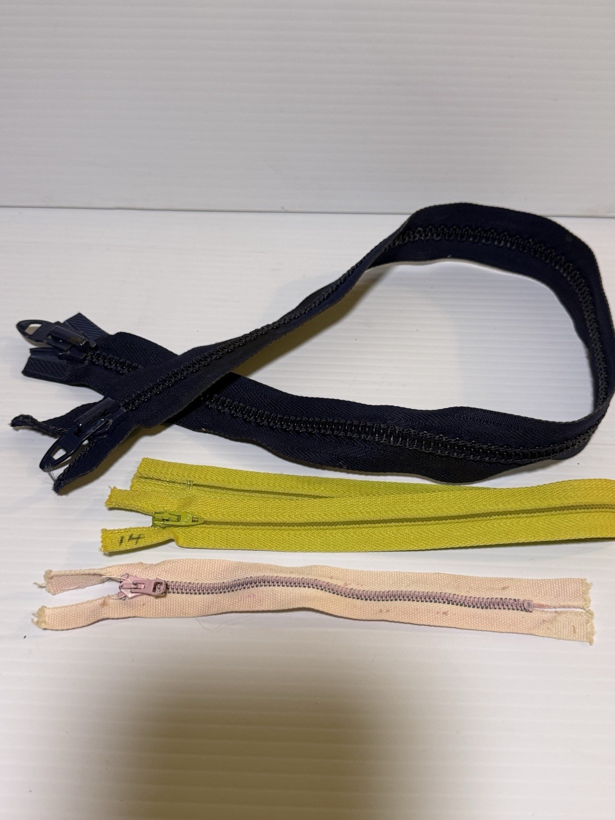 Vintage Talon & Crown Zippers Lot Of 3 Vintage Talon & Crown Zippers Lot Of 3