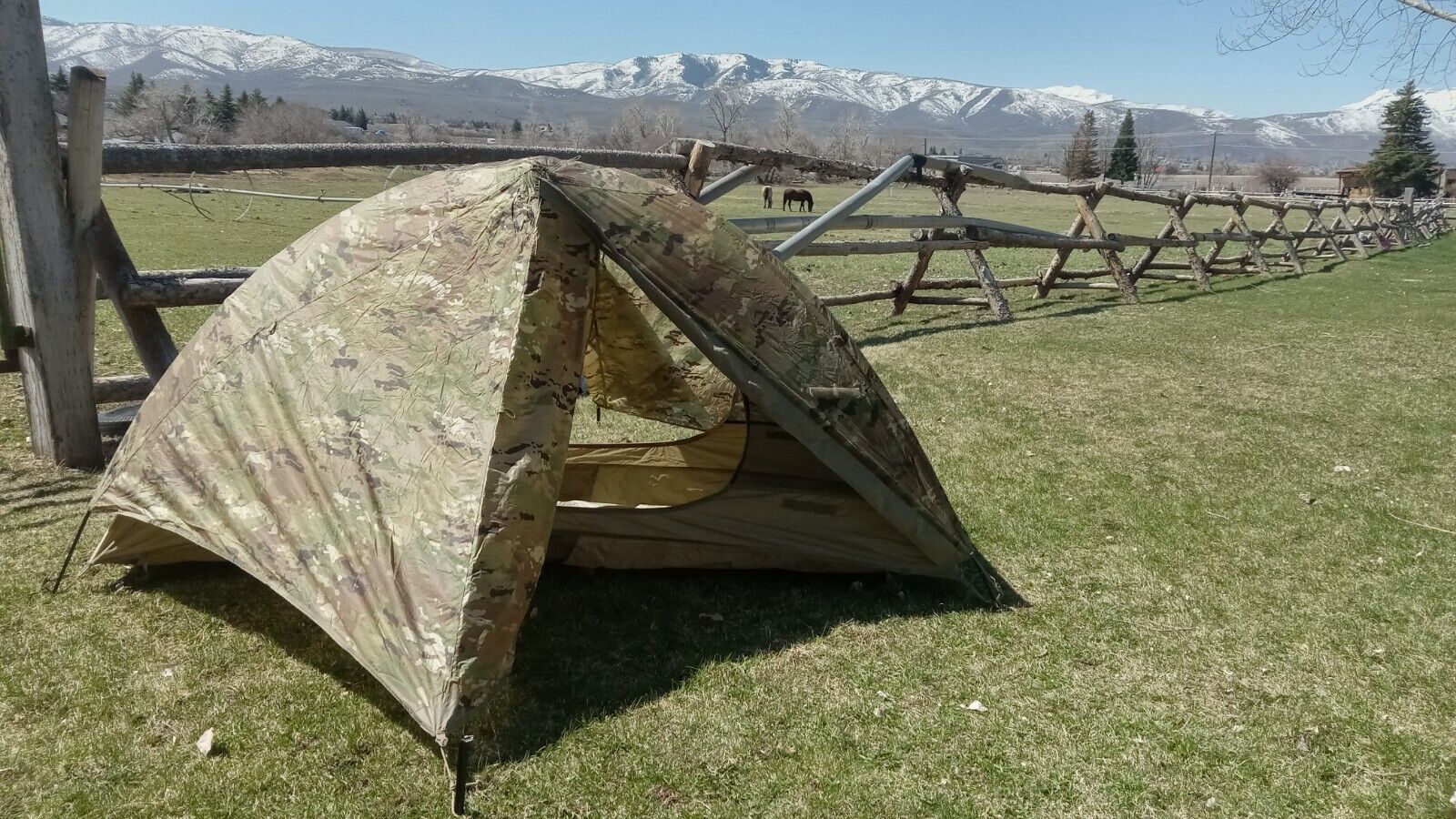 Litefighter 1 Multicam Combat Shelter System One-Person Tent