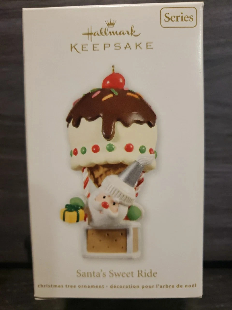 2011 Hallmark SANTA'S SWEET RIDE #5 Series Ornament - 824-253 2011 Hallmark SANTA'S SWEET RIDE #5 Series Ornament - 824-253