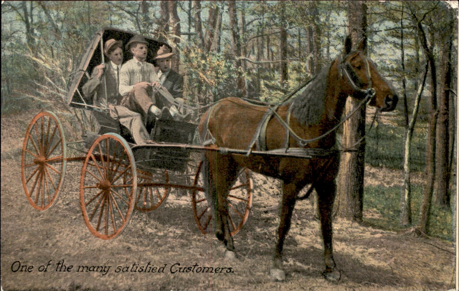 Cincinnati OH Wilber H. Murray Horse & Buggy Advertising c1910s Postcard bhn