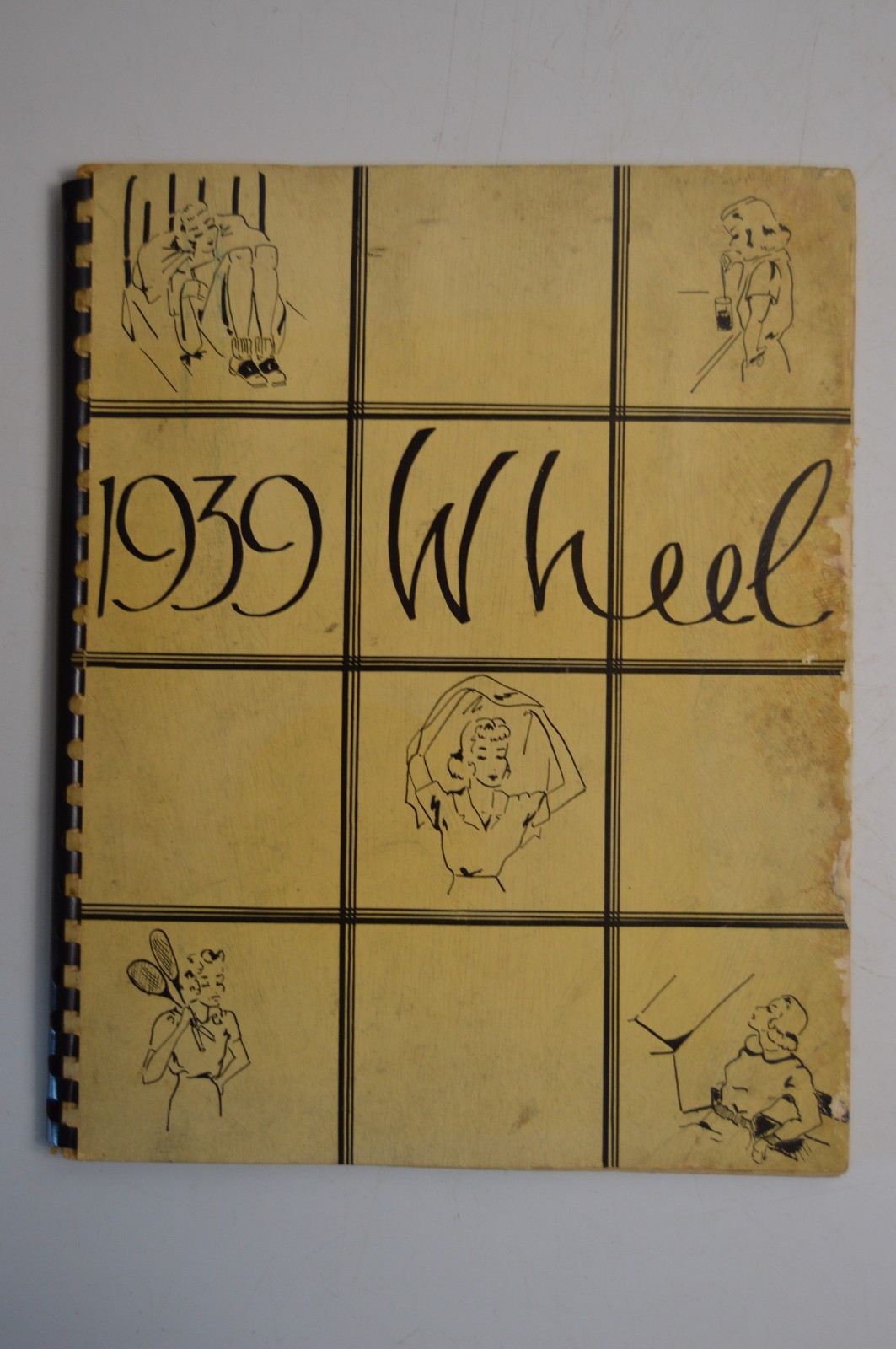 Vintage The Wheel St. Katharine's School Davenport Iowa 1939 Annual Senior Class Vintage The Wheel St. Katharine's School Davenport Iowa 1939 Annual Senior Class