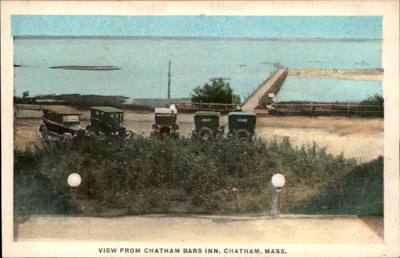 Chatham MA View from Chatham Bars Inn E. D. West Co. c1910s Vintage Postcard