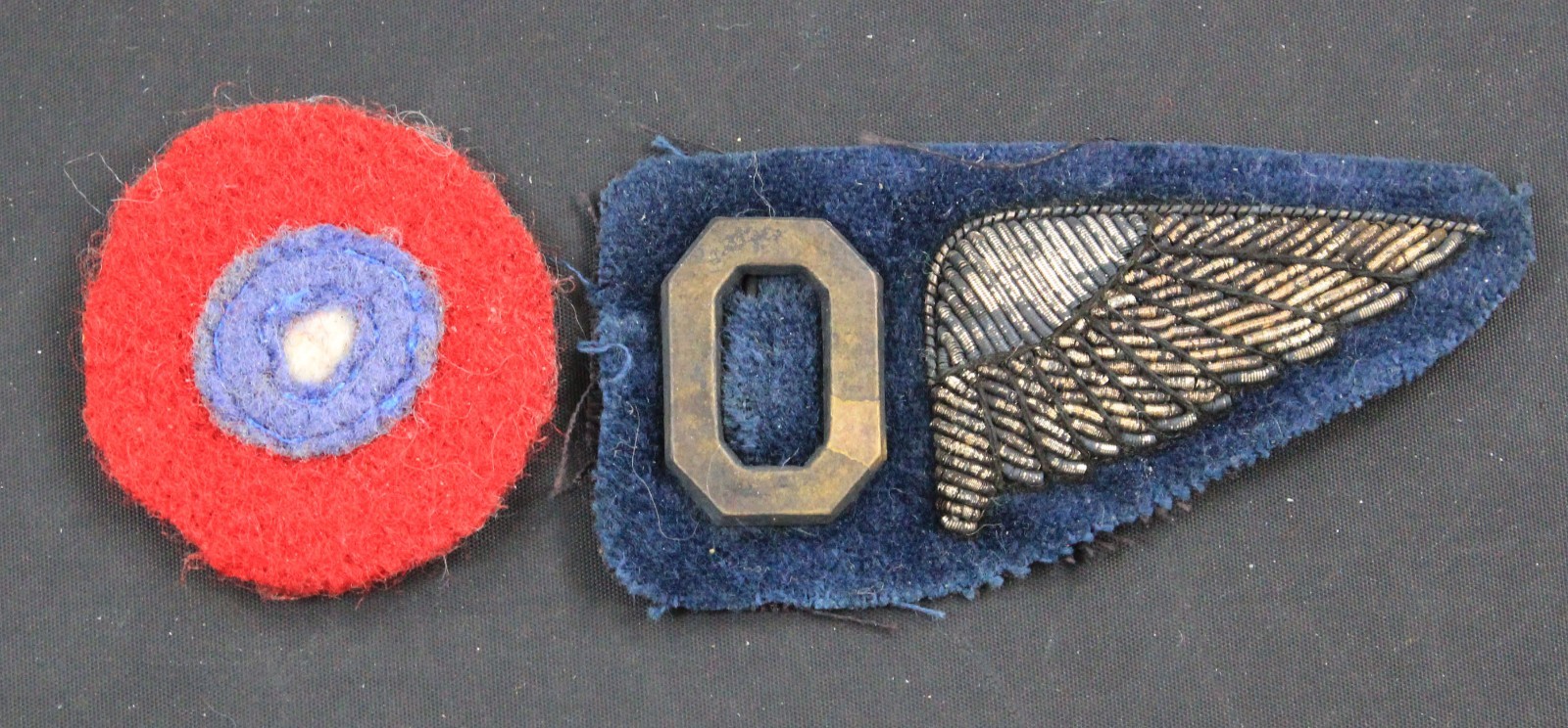 US World War I AEF Aero Aviation Observer Wing & Roundel