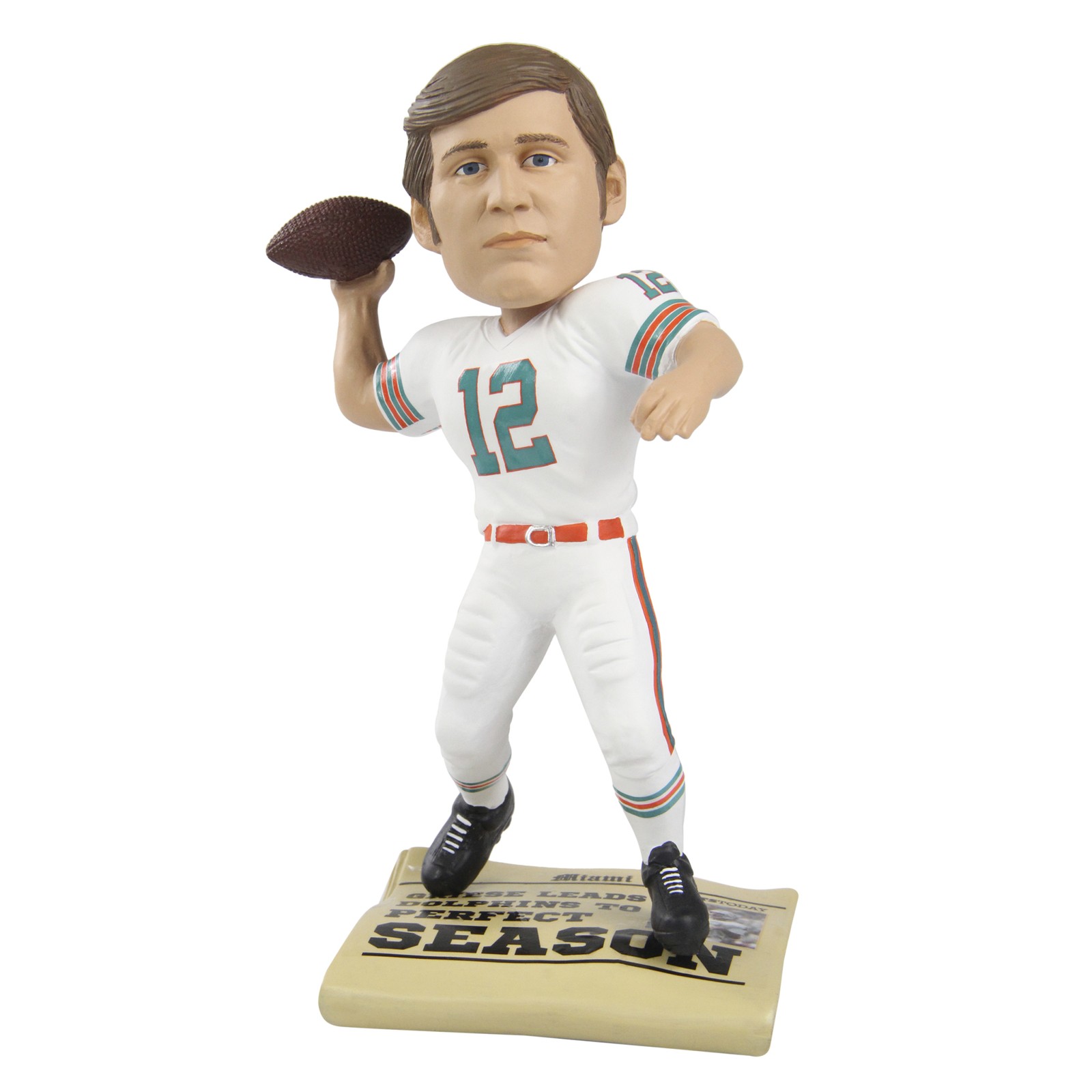 Bob Griese (Miami Dolphins) 1972 Perfect Season Exclusive Bobblehead #/360 Bob Griese (Miami Dolphins) 1972 Perfect Season Exclusive Bobblehead #/360