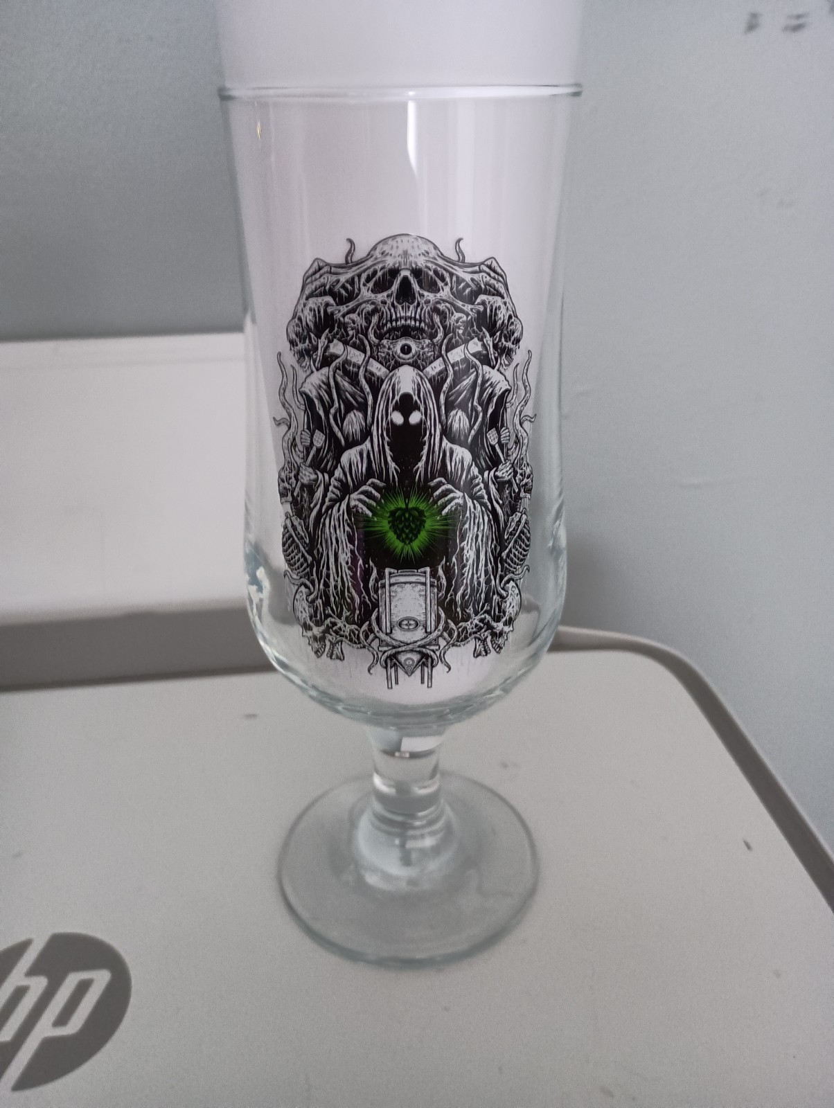 Hop Fiction Brujos Beer Glass Hop Fiction Brujos Beer Glass