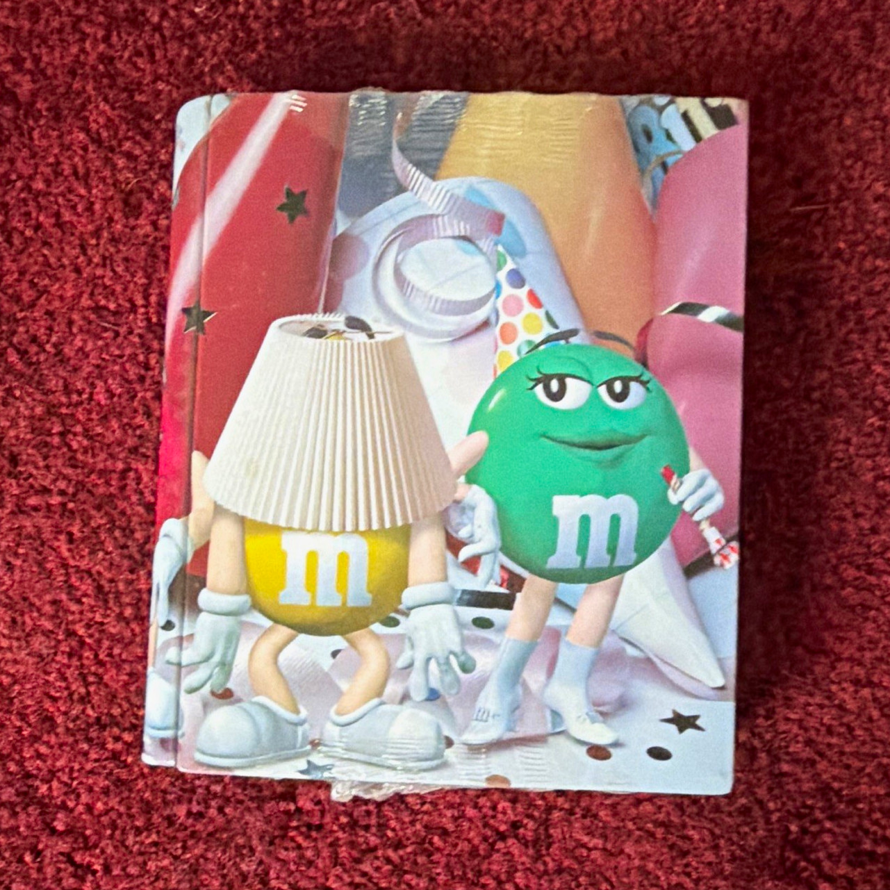 M&M\'s Fun Packs Sealed Advertising Tin 3.5 oz Multicolor 1998 M&M\'s Fun Packs Sealed Advertising Tin 3.5 oz Multicolor 1998