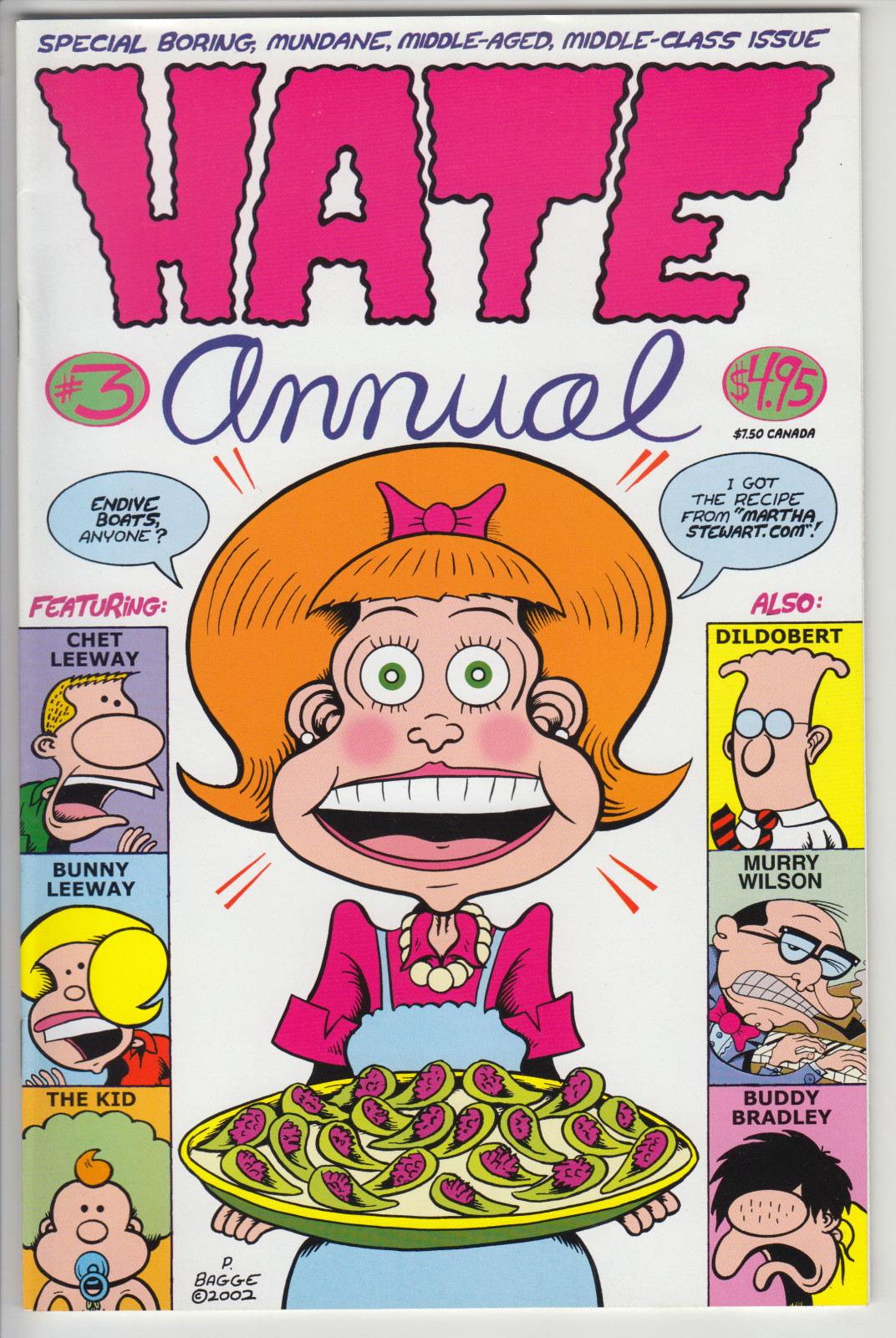 Hate Annual #3 (2002) FN/VF Fantagraphics bag/board