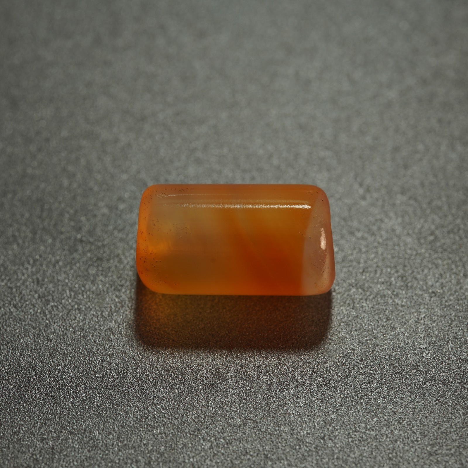 Natural Form Agate Bead, Classic Banded Design, Vintage Craft Bead 4.4g Natural Form Agate Bead, Classic Banded Design, Vintage Craft Bead 4.4g