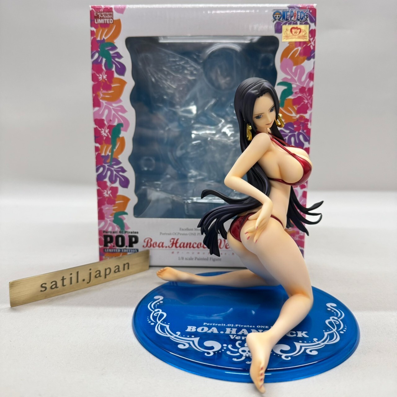 [USED] MegaHouse Portrait.Of.Pirates One Piece Boa Hancock Ver.BB 1/8 Figure