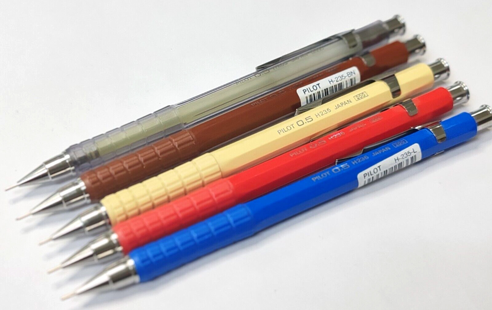 Pilot H235 New Vintage Mechanical Pencil 5 Pcs , Japan . Pilot H235 New Vintage Mechanical Pencil 5 Pcs , Japan .