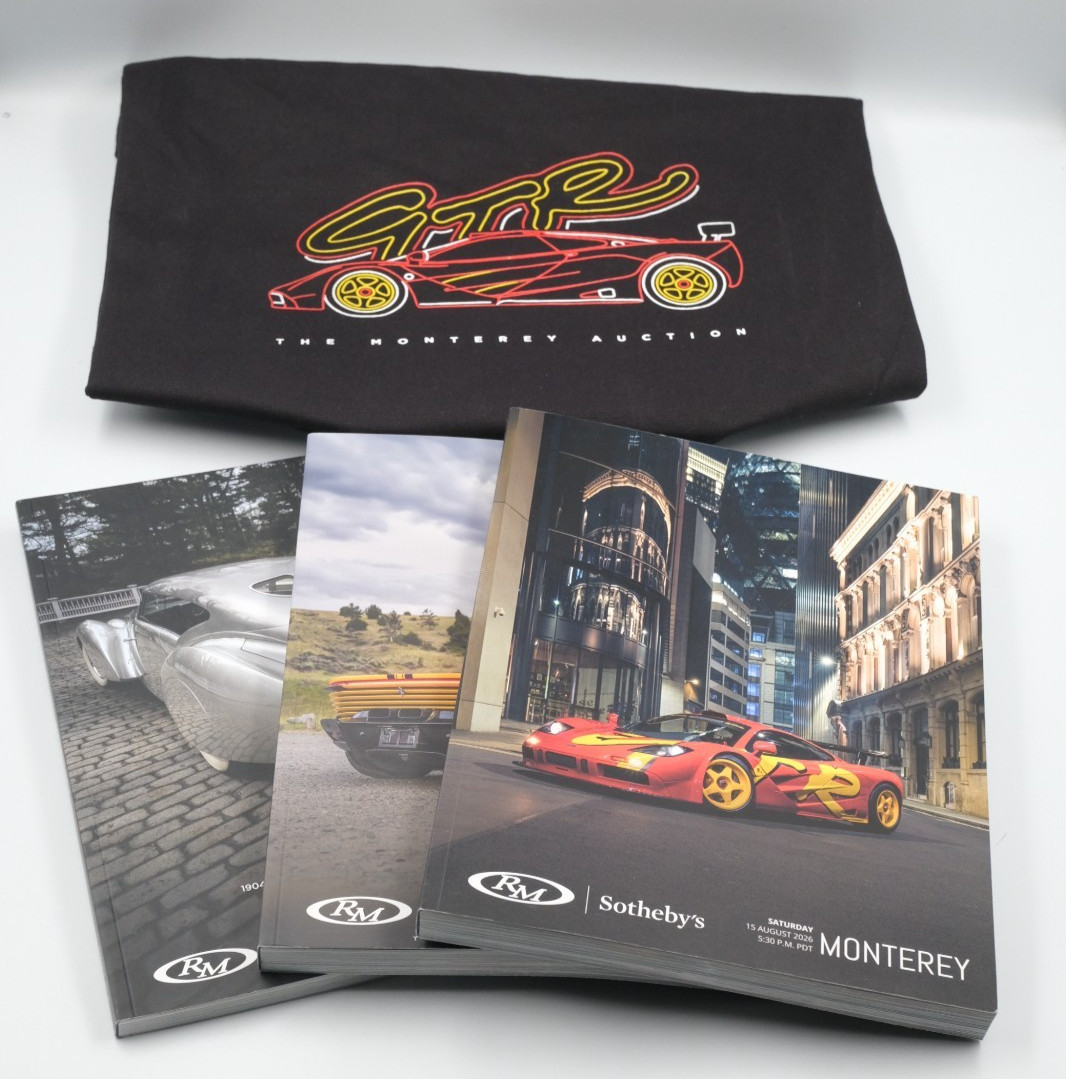 Monterey Car Week August 2026 3 Day Auction RM Sotheby's Magazine Mclaren F1 GTR
