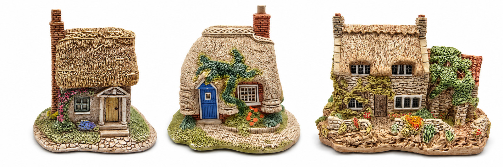 Lilliput Lane Cottage Lot 3 The Spinney Petticoat Cobblers Vintage England