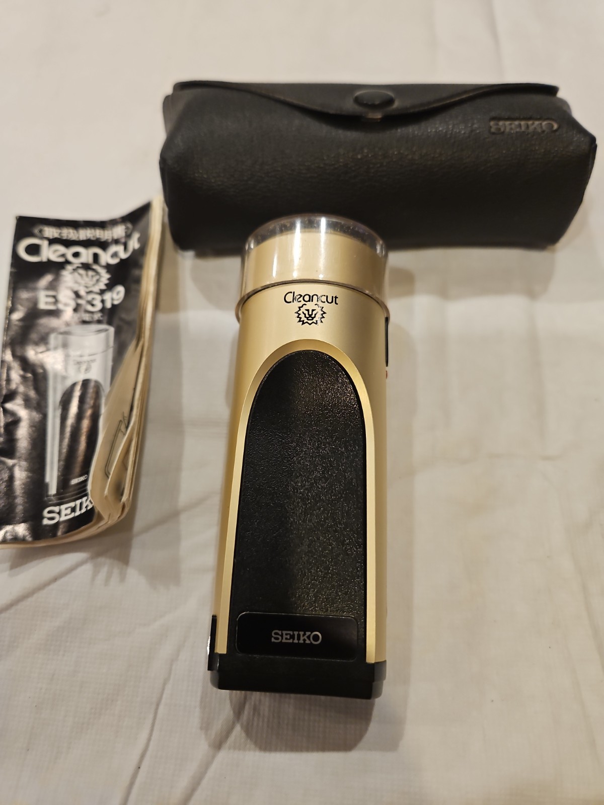 Seiko Cleancut ES-319 Tested Works EUC Seiko Cleancut ES-319 Tested Works EUC
