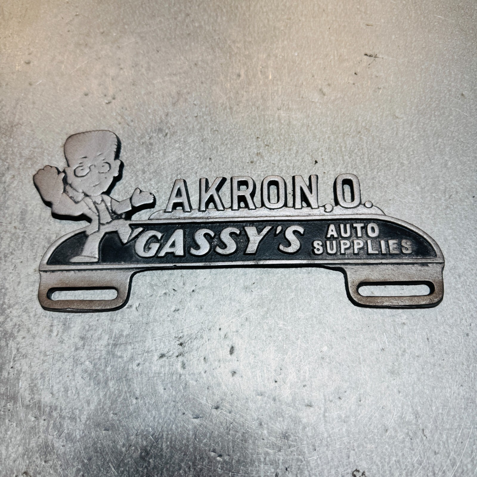 Gassy's Auto Supplies Akron Ohio License Plate Topper Gassy's Auto Supplies Akron Ohio License Plate Topper