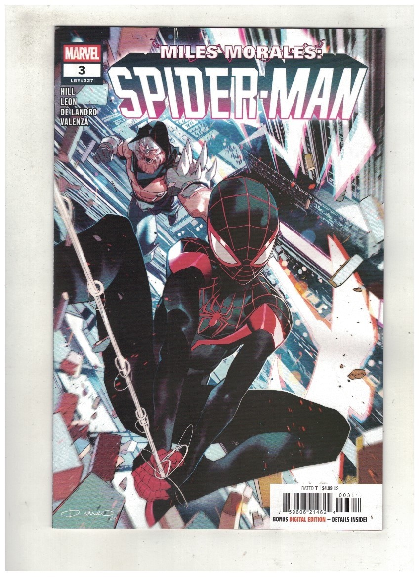 MILES MORALES: SPIDER-MAN #3 - SIMONE DI MEO MAIN COVER - MARVEL COMICS/2026