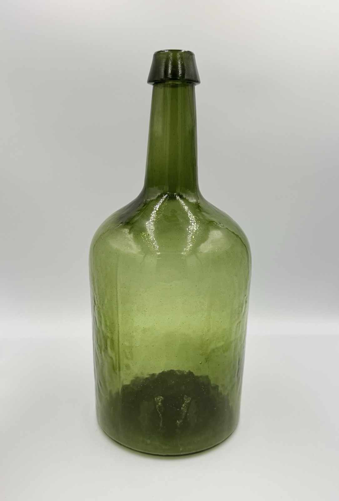 Great Antique DEMIJOHN Bottle SAND PONTIL - A+ Whittling Great Antique DEMIJOHN Bottle SAND PONTIL - A+ Whittling