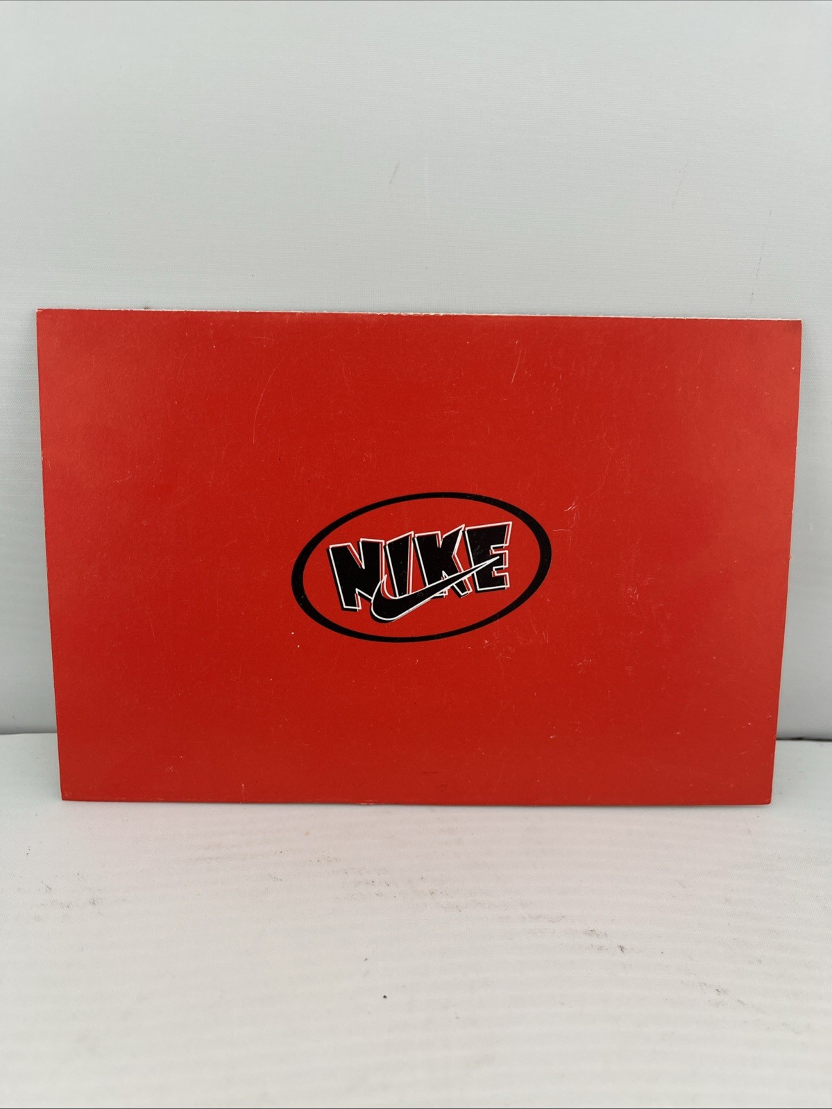 vintage 1990s NIKE Sneaker SURVEY CARD Jordan OLD LOGO ephemera shoe 90s