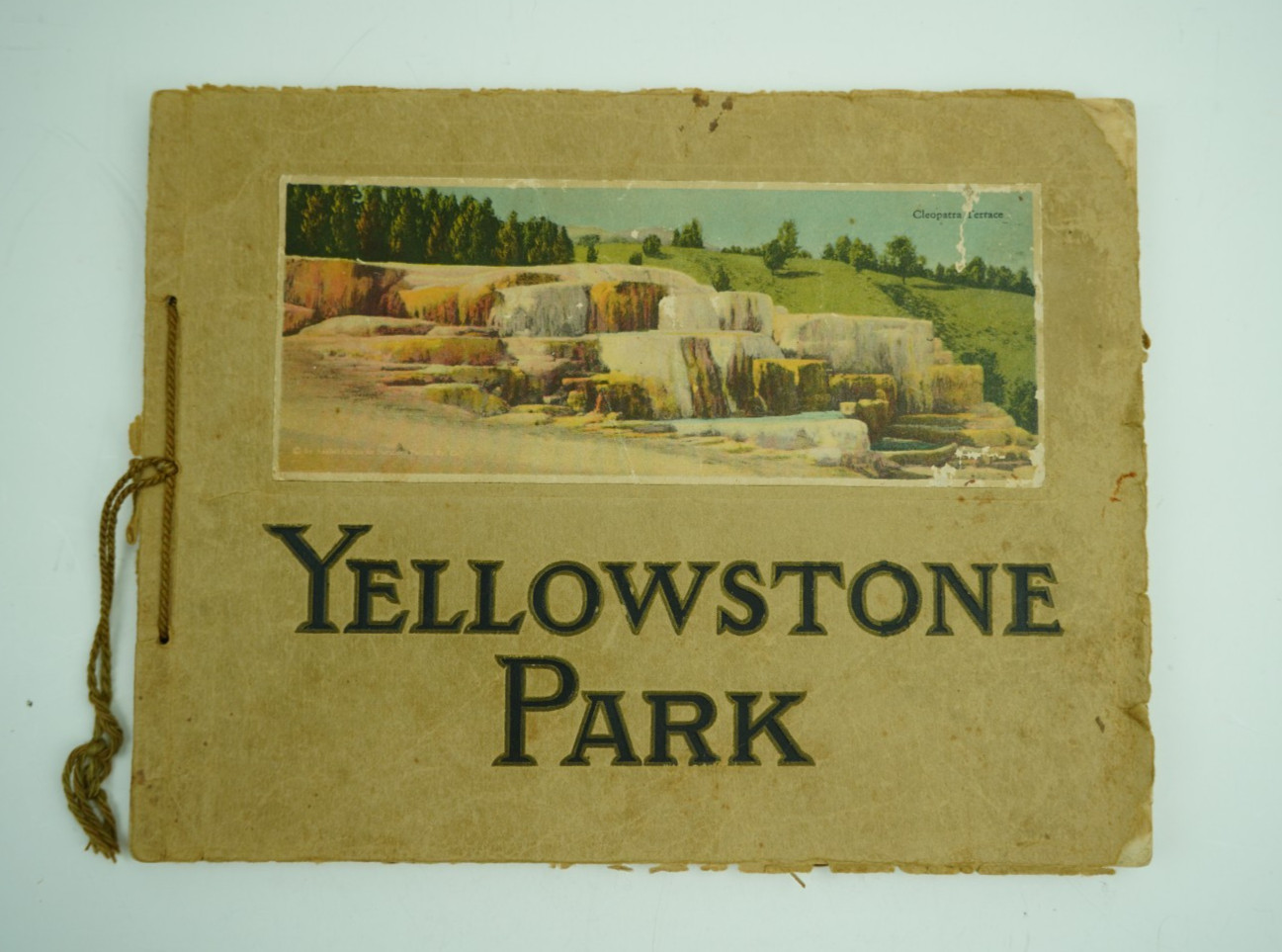 Antique Vintage 1910 Yellowstone National Park Souvenir Picture Book Bloom Bros 