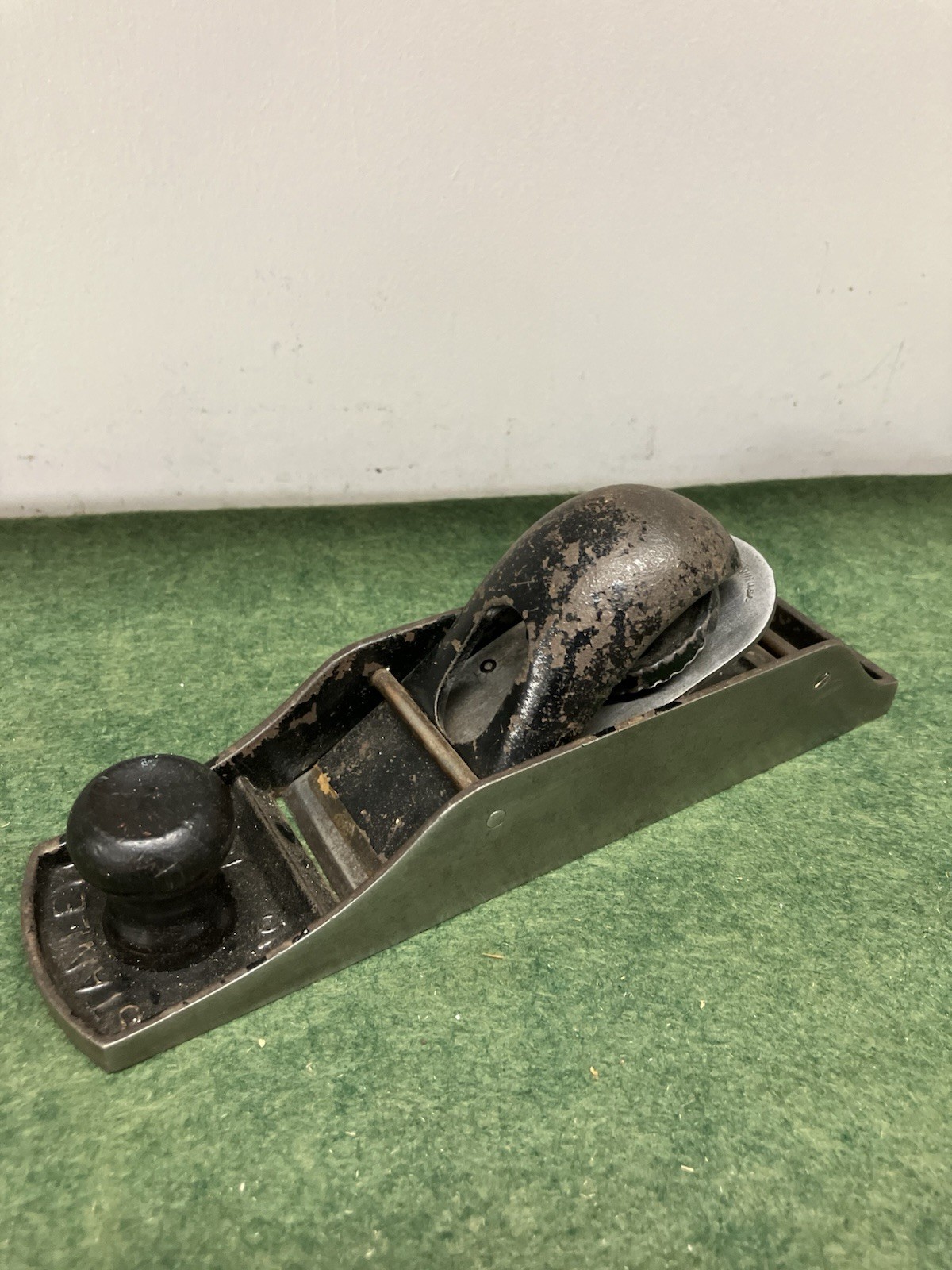 Vintage Stanley No. 130 Double End Bullnose Block Plane, early Sweetheart Logo