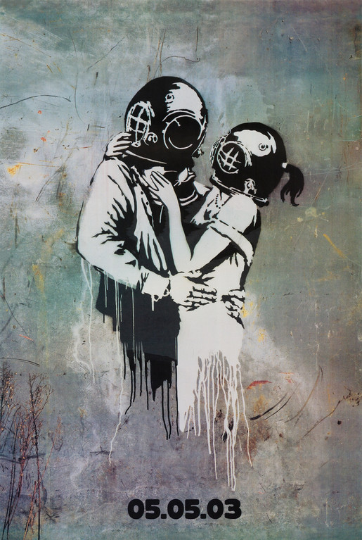 BANKSY BLUR 2003 Think Tank Street Art Graffiti Artist Poster Art Print
