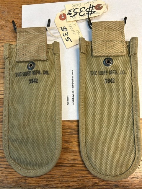 WWII US Army M1938 Wire Cutter Pouch 1942 Dated excellent Unissued WWII US Army M1938 Wire Cutter Pouch 1942 Dated excellent Unissued