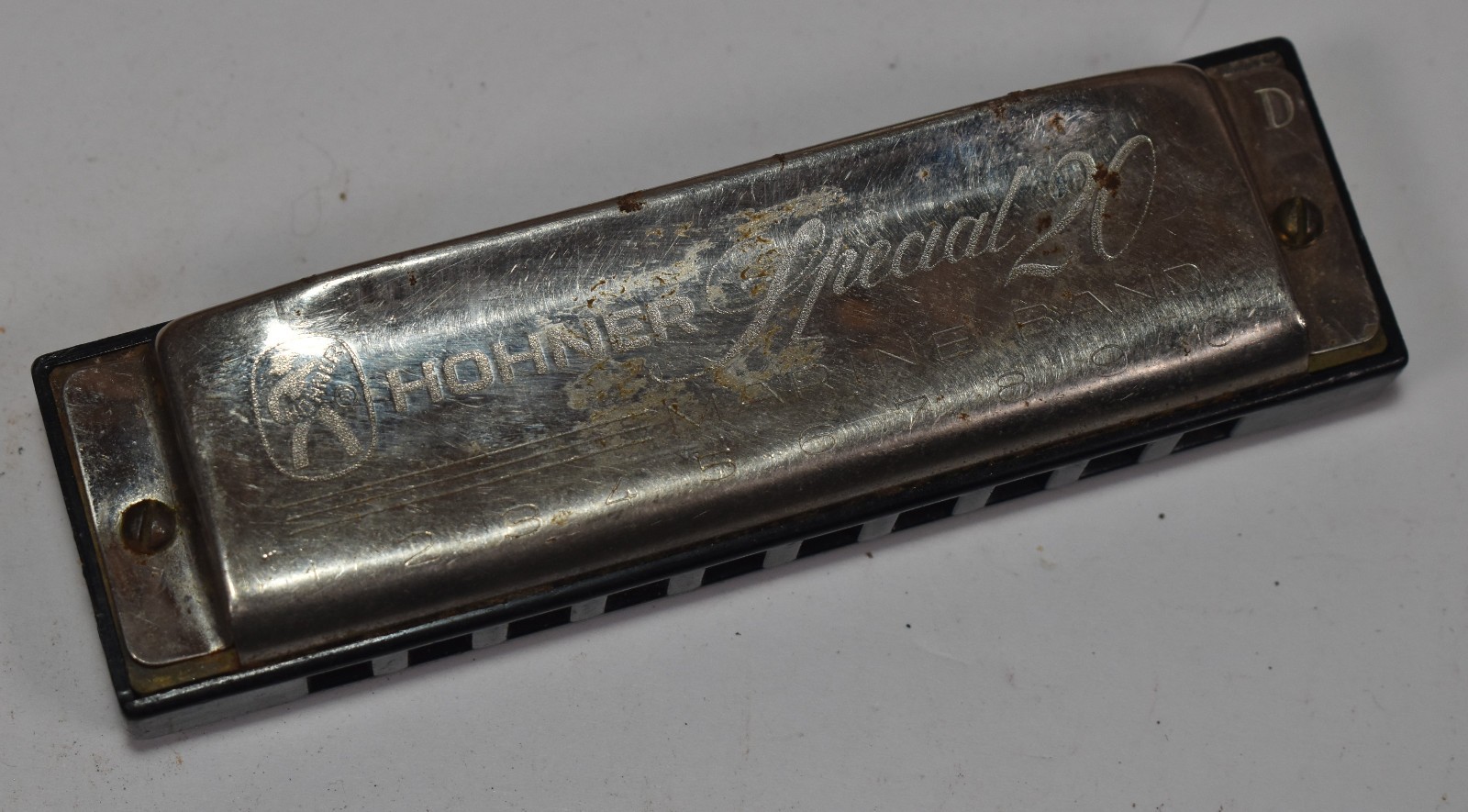 Vintage Hohner Special 20 Marine Band Harmonica Key of D Made in Germany Vintage Hohner Special 20 Marine Band Harmonica Key of D Made in Germany