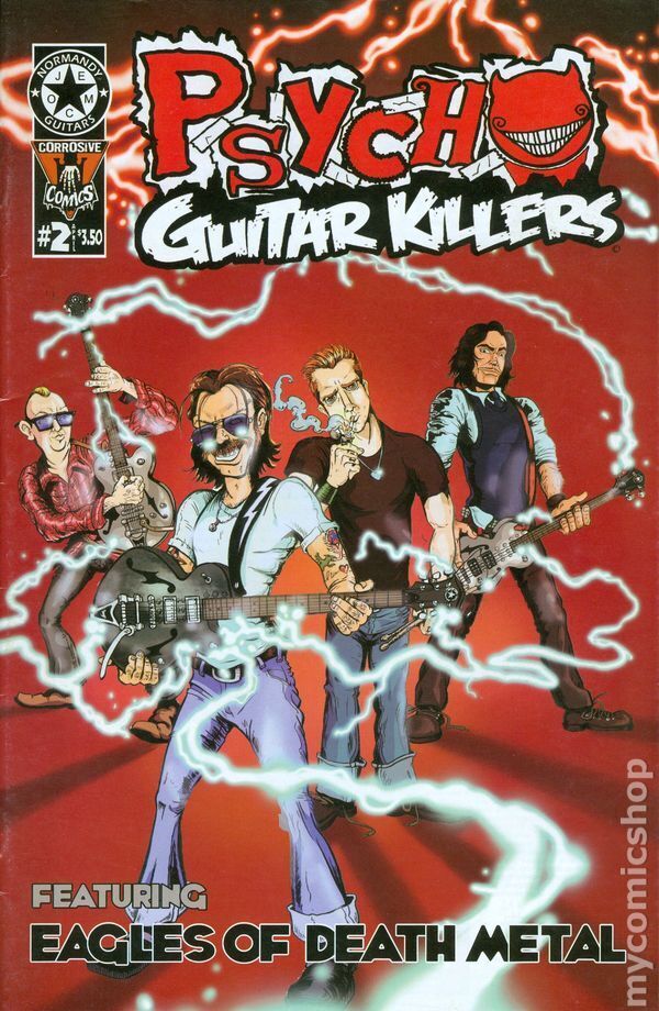 Psycho Guitar Killers #2 FN 2008 Stock Image