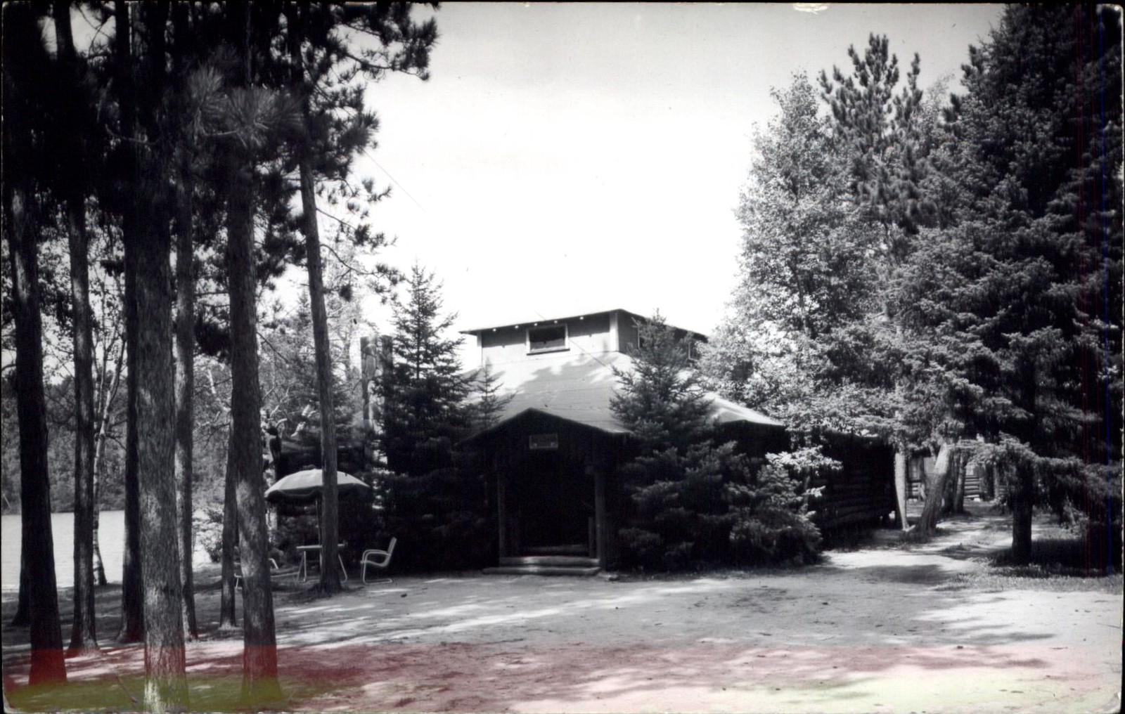 Possibly Camp Thunderbird ~ Bemidji Minnesota? ~ RPPC real photo postcard Possibly Camp Thunderbird ~ Bemidji Minnesota? ~ RPPC real photo postcard