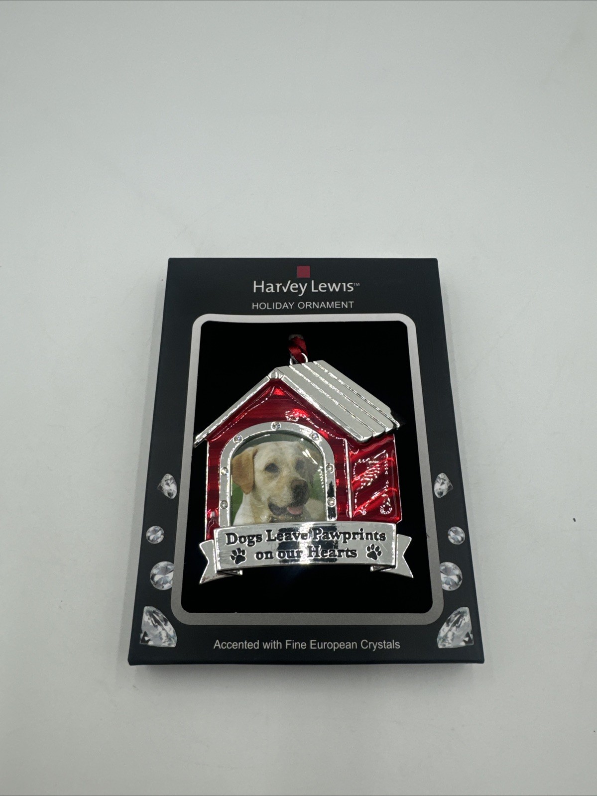 Harvey Lewis Holiday Dog House Ornament Harvey Lewis Holiday Dog House Ornament