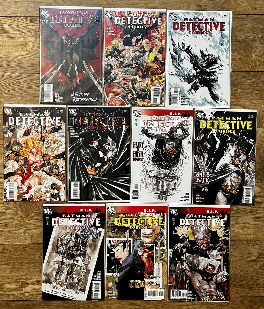 Detective Comics 840-849, Full Run, Beautiful Condition, See Photos