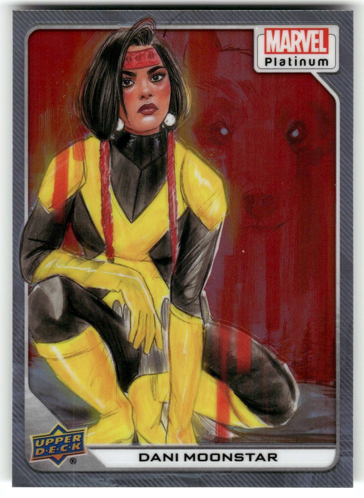 2023 Upper Deck Marvel Platinum Dani Moonstar #26 Rainbow