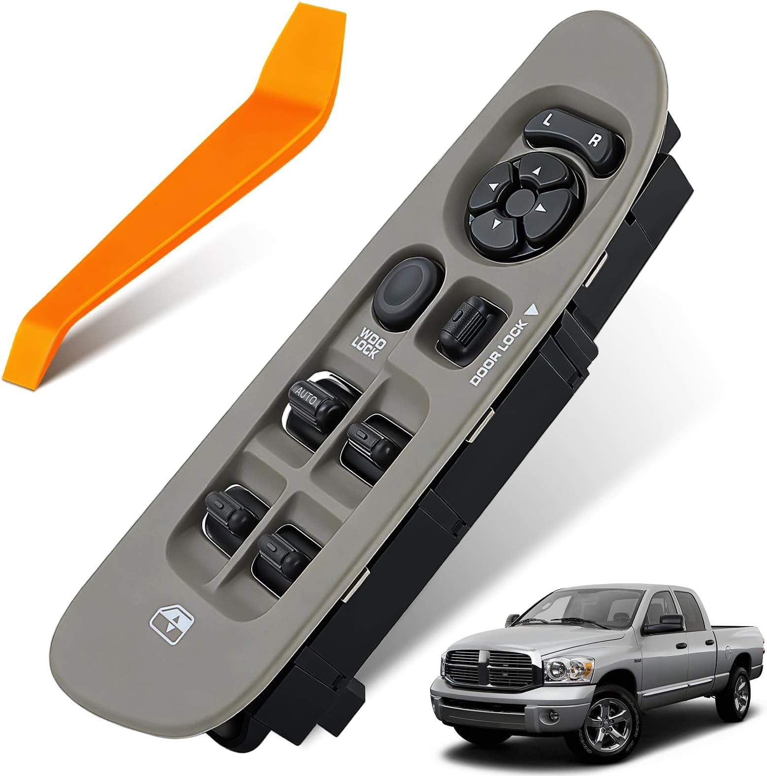 Power Window Switch Fit for 2002-2009 Dodge Ram 1500 2500 3500 Truck Quad/Meg... Power Window Switch Fit for 2002-2009 Dodge Ram 1500 2500 3500 Truck Quad/Meg...