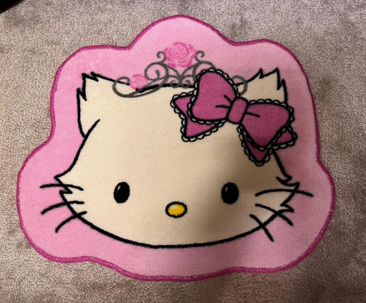 Vintage HTF 2004/2005 Charmmy Kitty Bath Mat Floor Mat